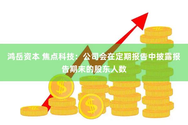 鸿岳资本 焦点科技：公司会在定期报告中披露报告期末的股东人数